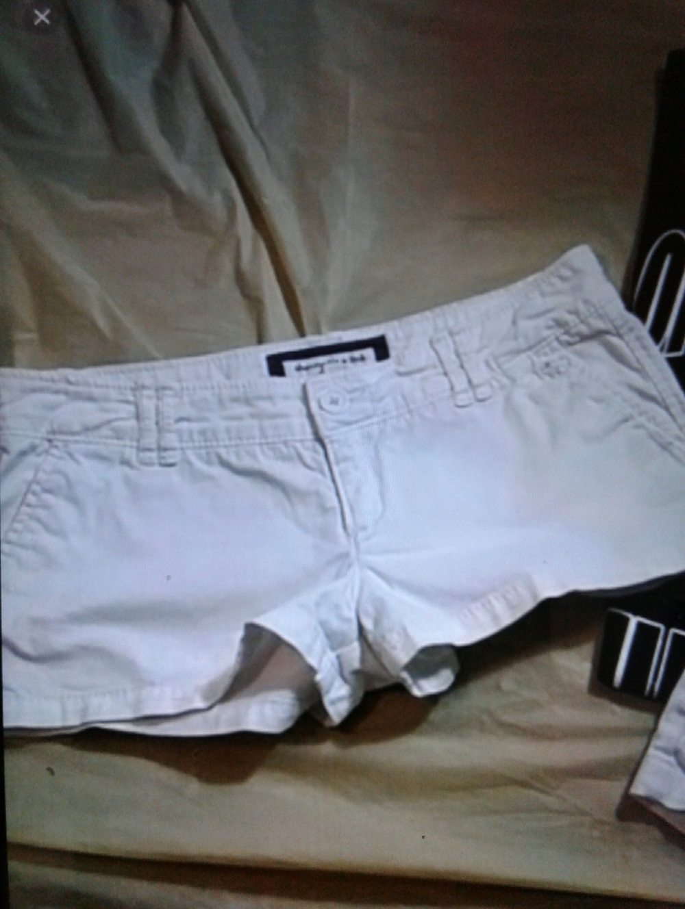 Shorts...Abercrombie & Fitch White High-Waist Women’s Shorts